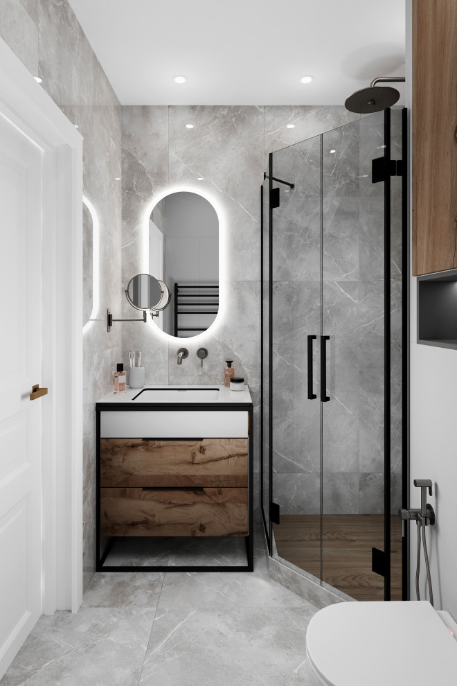 Душевая на стадии реализации