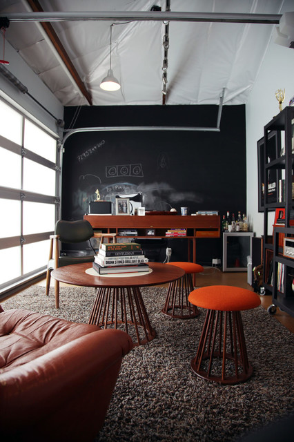 Mid Century - Silverlake, CA industrial-home-office