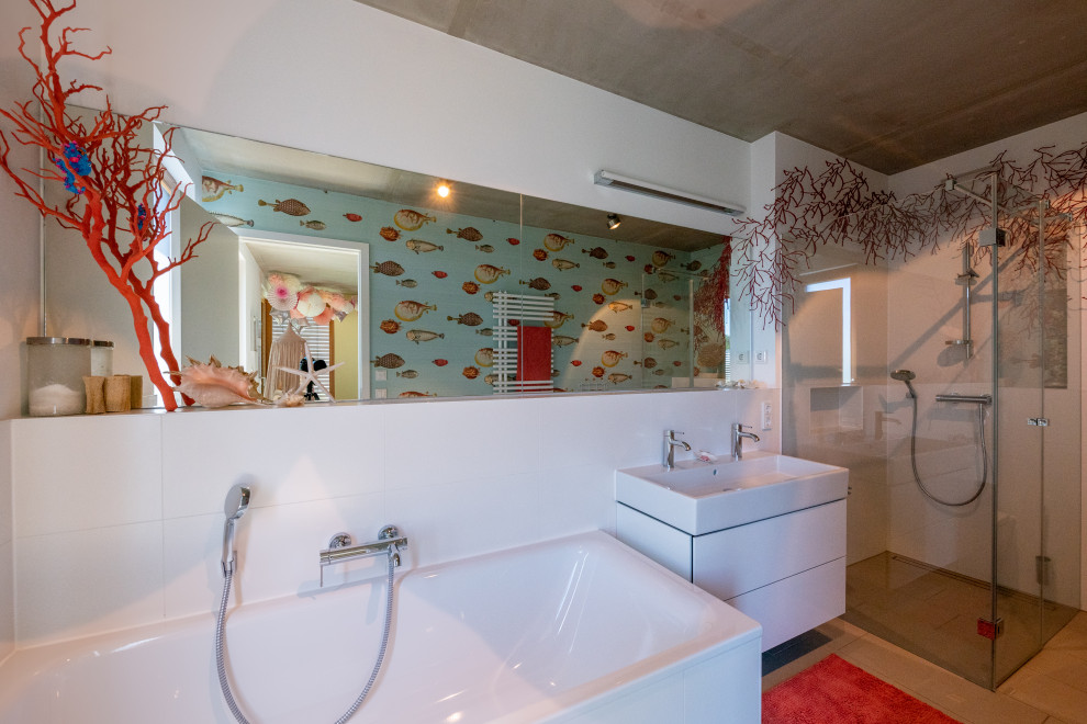 Unterwasserbadezimmer