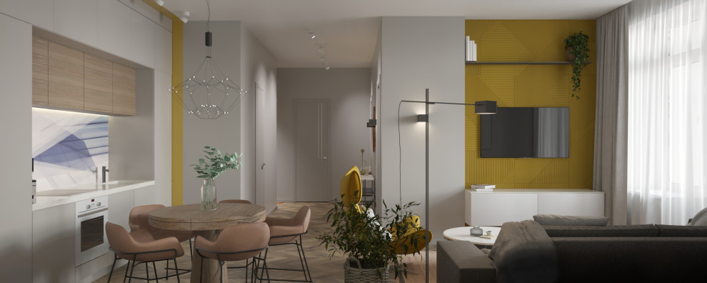 Стильная трешка в ЖК Символ