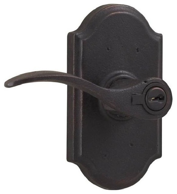 Weslock Left Hand Carlow Premiere Entry Lock, Oil Rubbed Bronze Finish