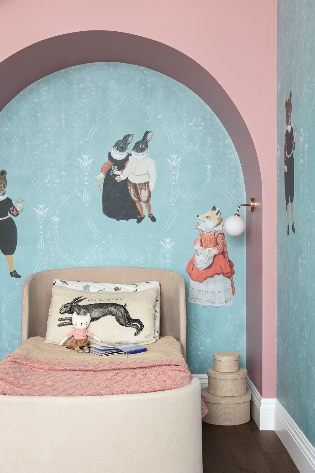 Colorful apartment with children's room