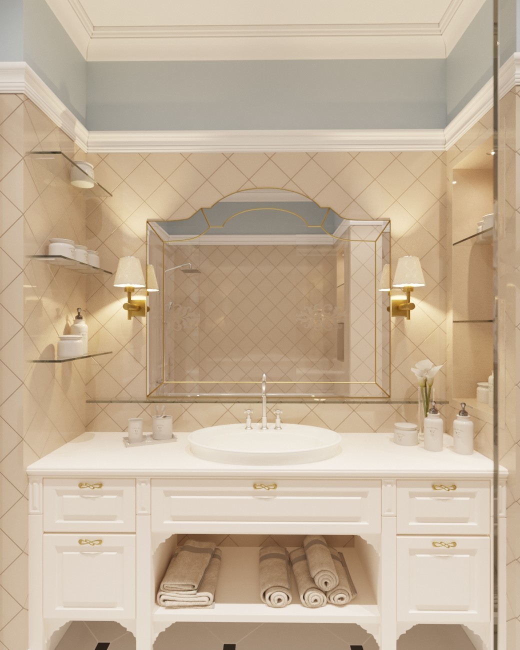 Квартира современная классика