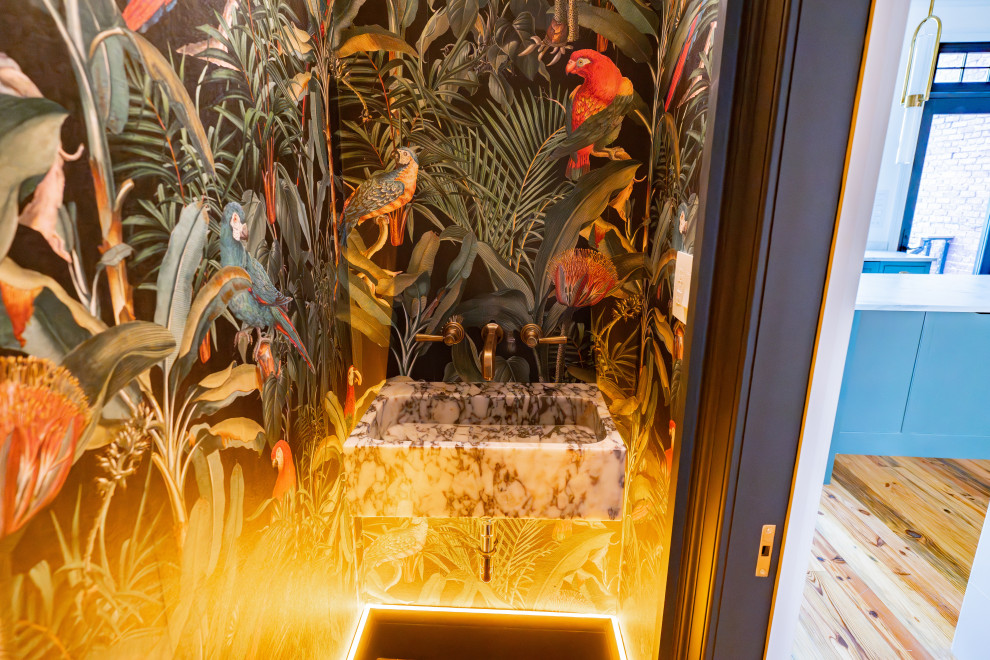 Eclectic Townhome City Scape