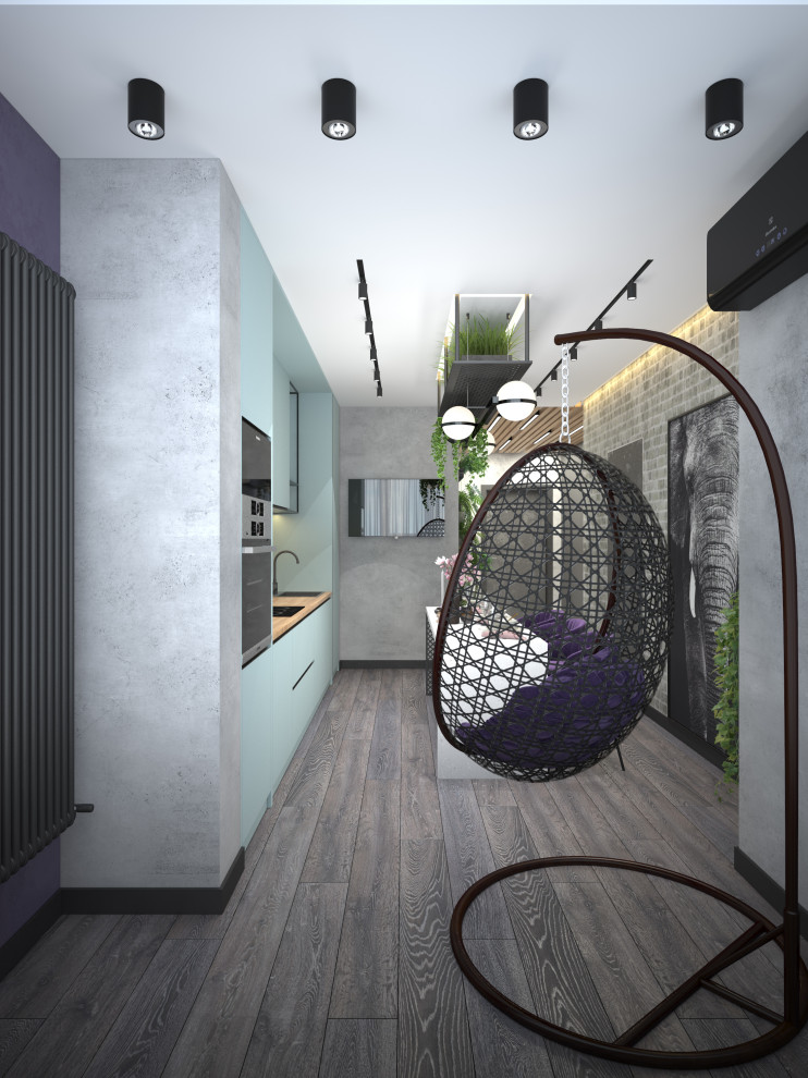 Квартира в ЖК Правобережный в стиле LOFT