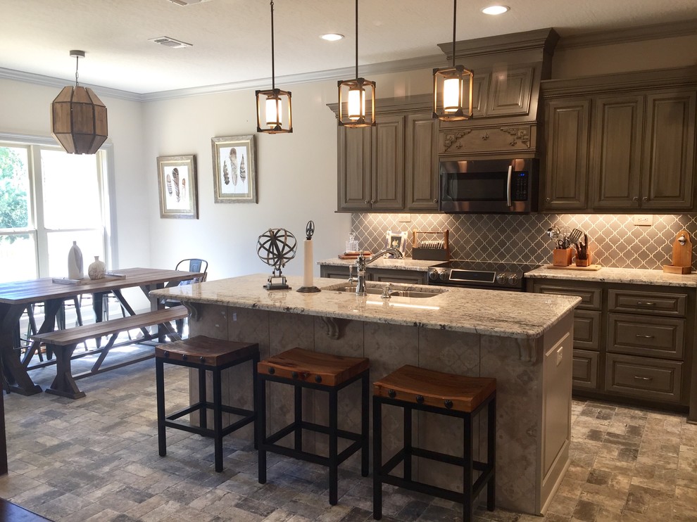 Kitchen - transitional kitchen idea
