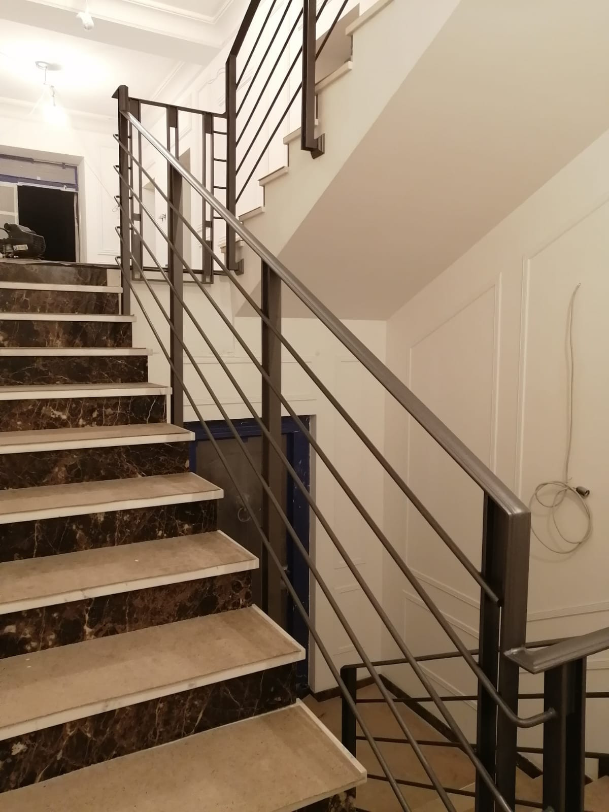 Перильное ограждение по проекту дизайнера