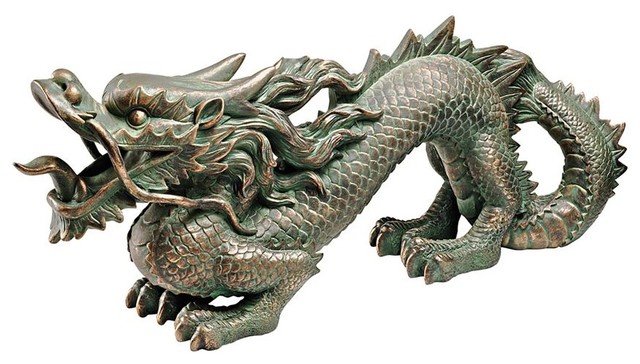 dragon statues