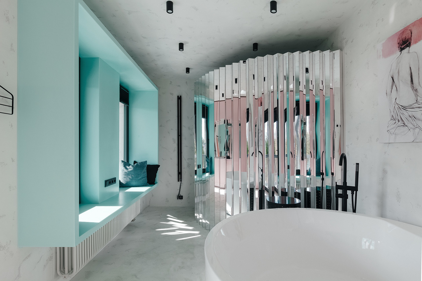 Санузел в бетоне