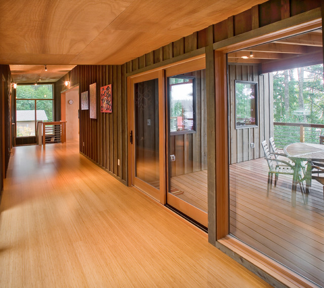 Spencer Lake Cabin Modern Hall Seattle By Method Homes