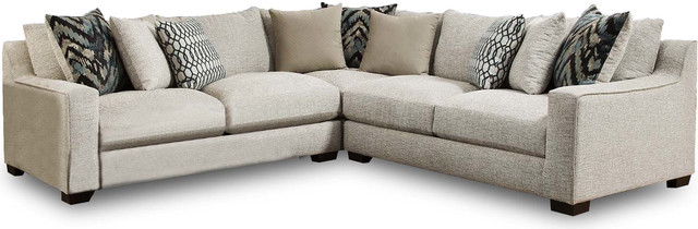 Minnesota Sectional Homespun Platinum Minnesota Sectional Homespun Platinum