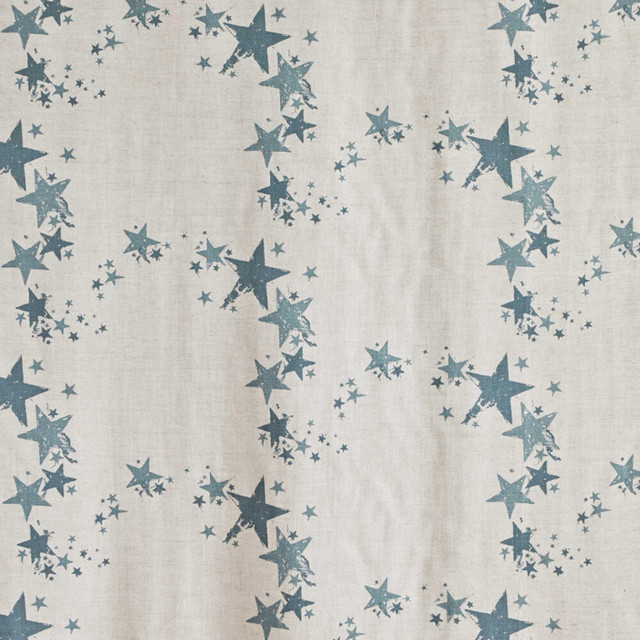 Barneby Gates All Star Fabric, Gunmetal Blue