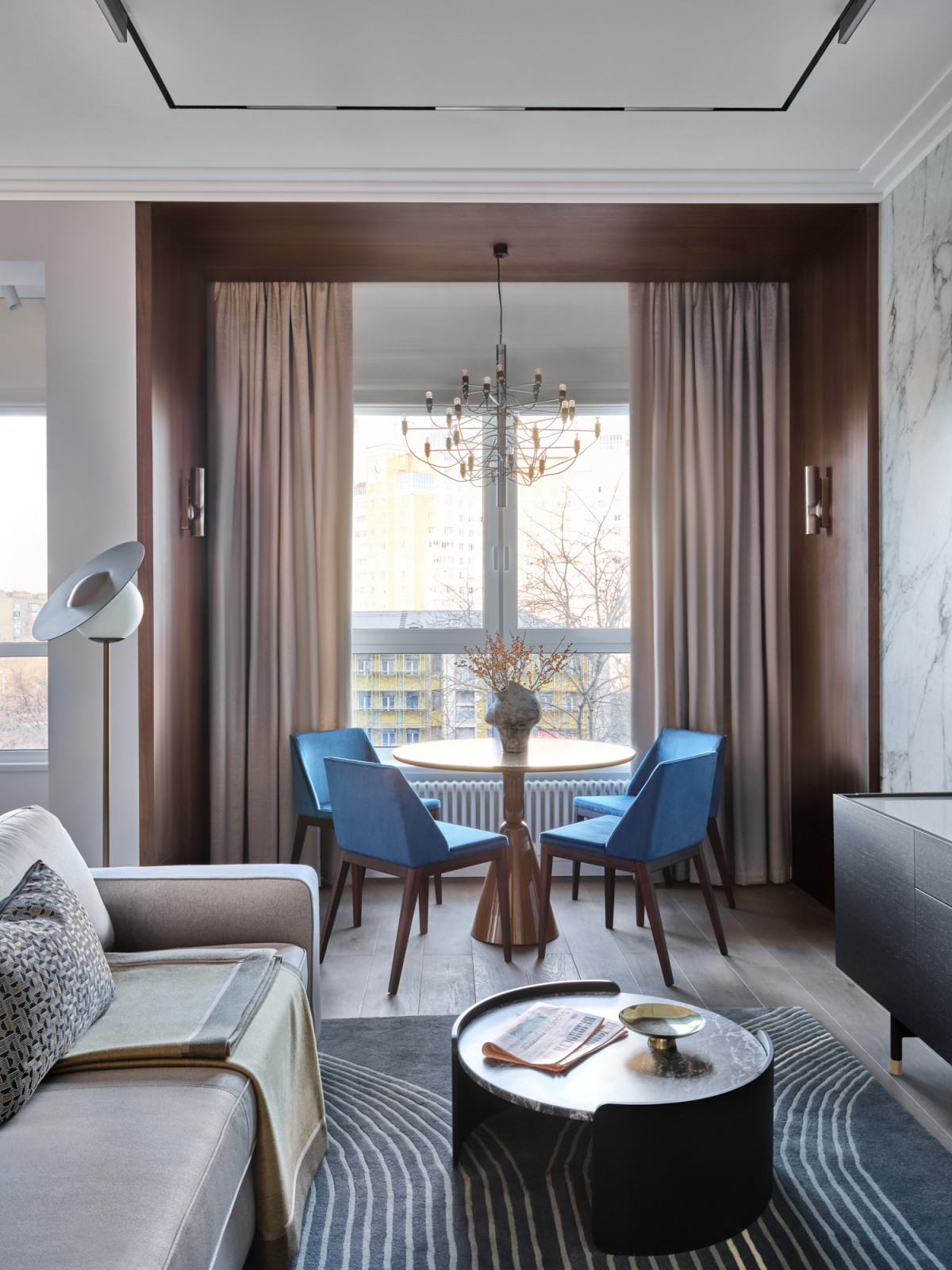 Дизайн квартиры в ЖК City Park