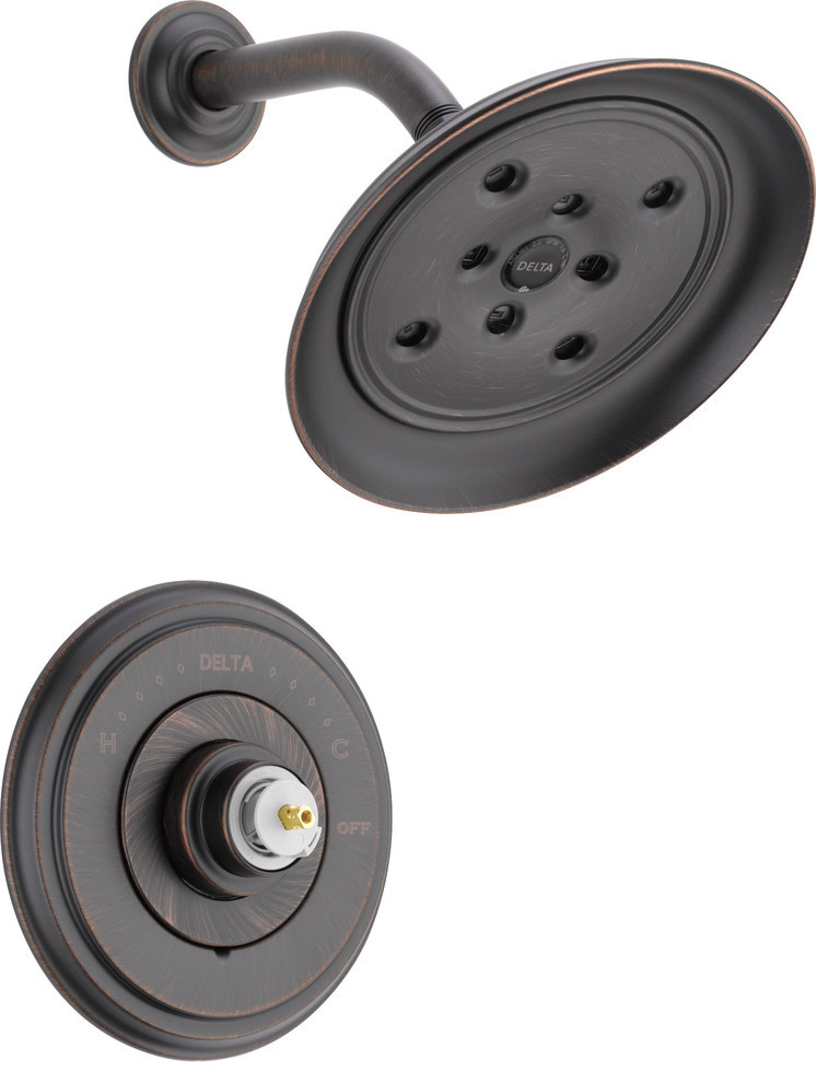 Delta Cassidy Monitor H2Okinetic Shower Trim - Less Handle, Venetian Bronze