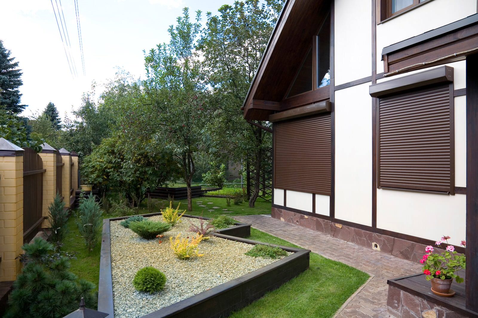 Фасад коттеджа