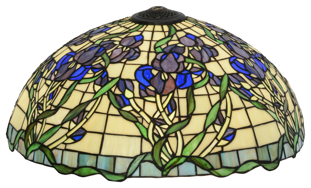 22W Iris W/Hooks Shade - Victorian - Lamp Shades - by Arcadian Home &  Lighting | Houzz