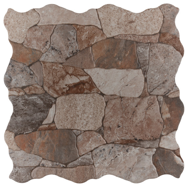 Somertile Atticus Stone Look Ceramic Floorwall Tile Gris Sample Card