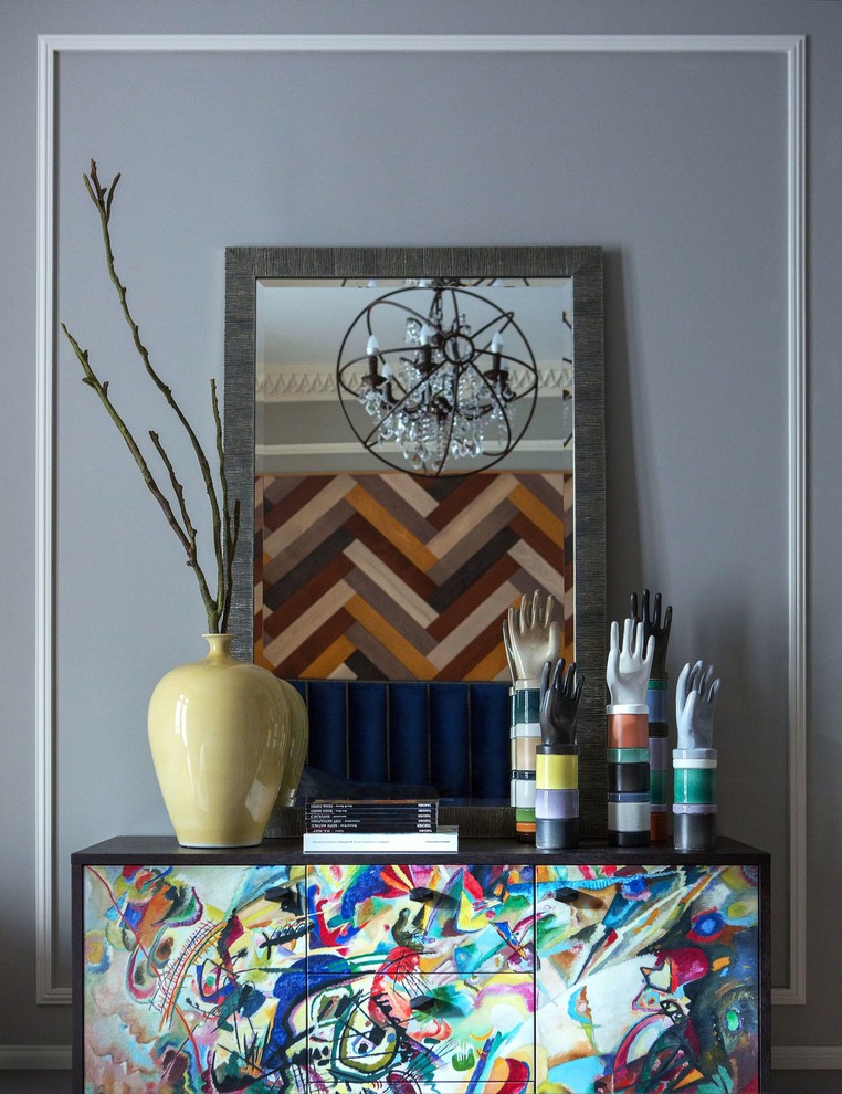 Квартира на стыке классики и поп - арта