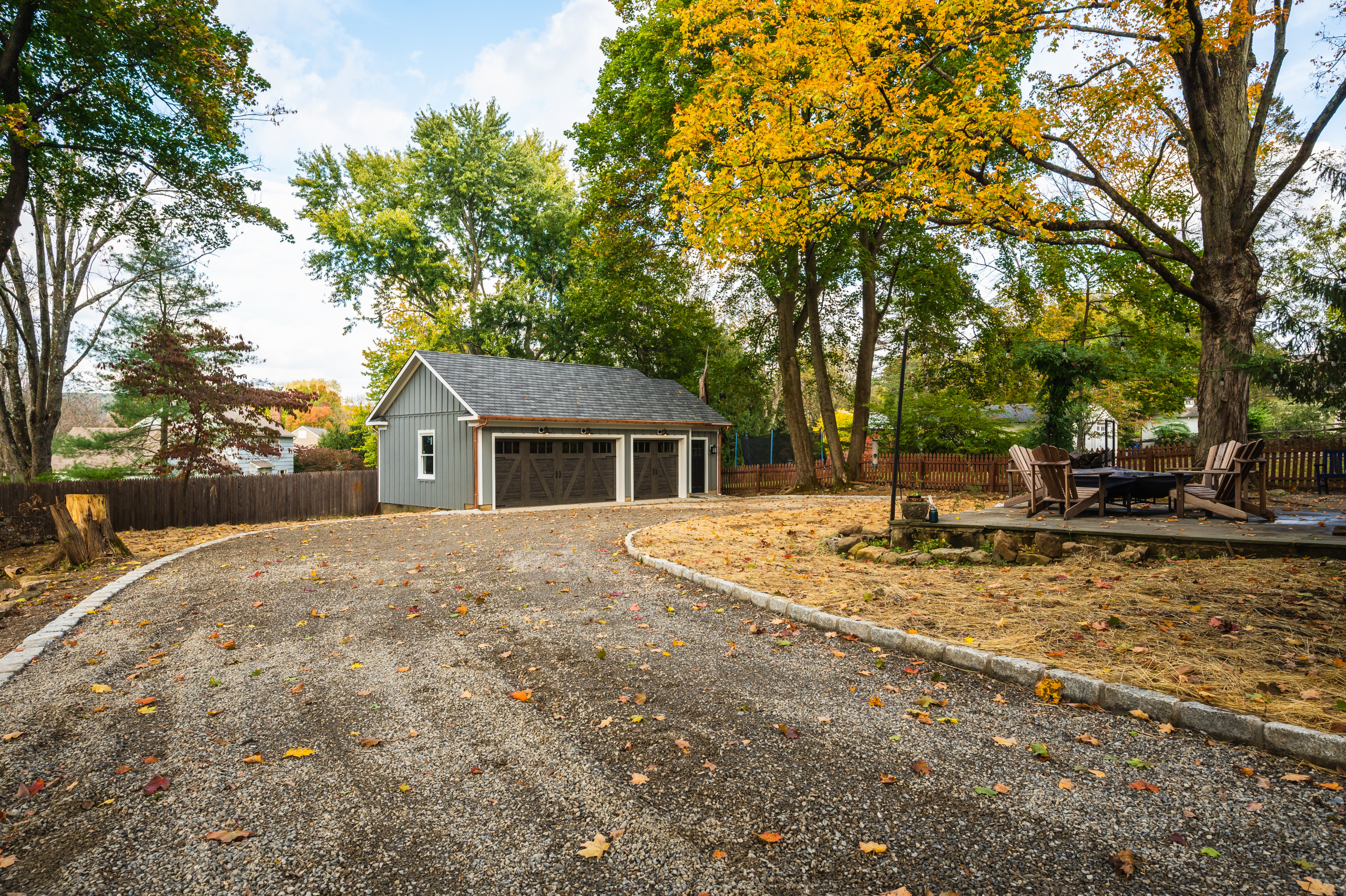 Historical Barn and Driveway Build
