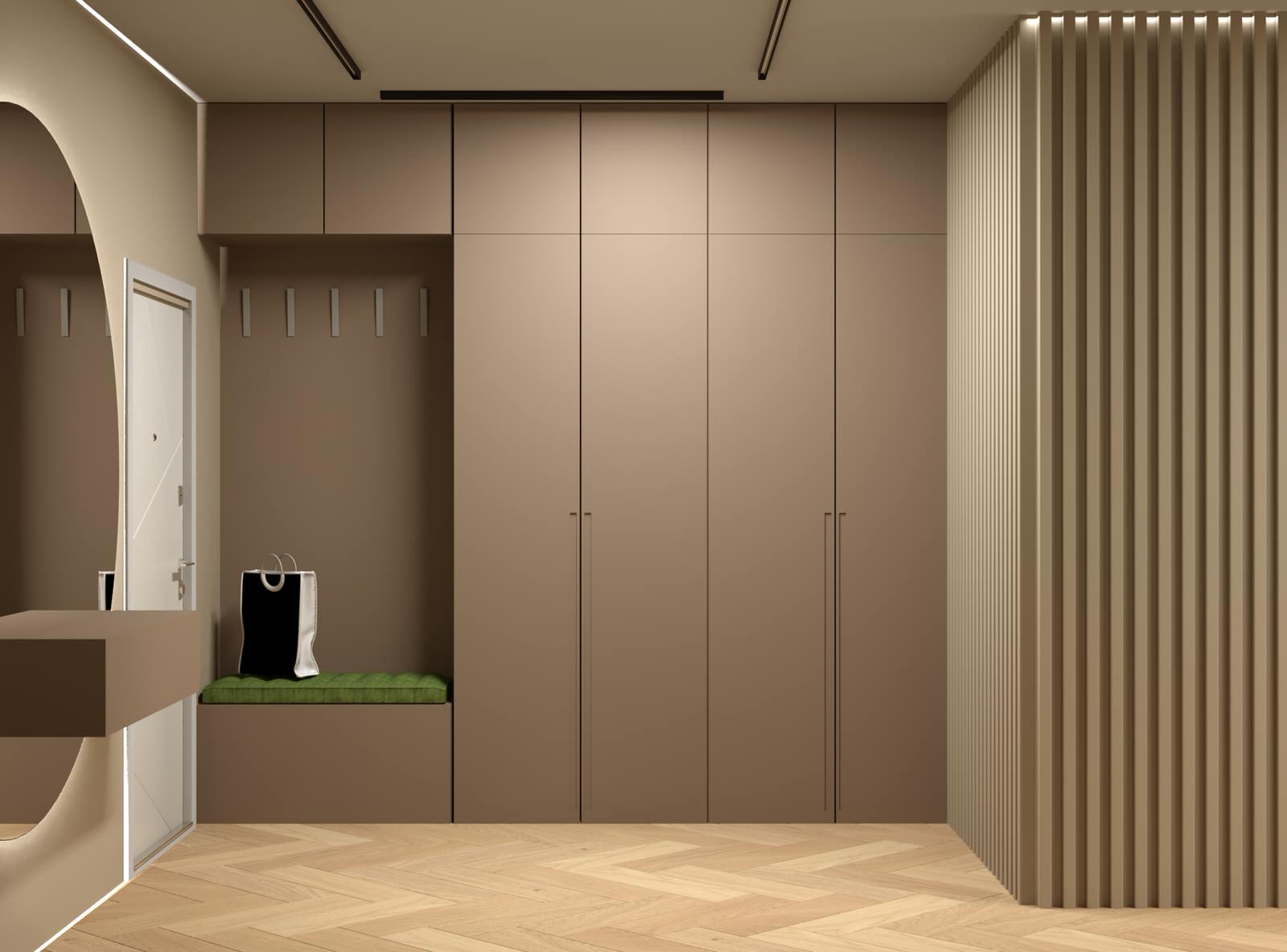 Дизайн проект квартиры в ЖК "Сердце Столицы"