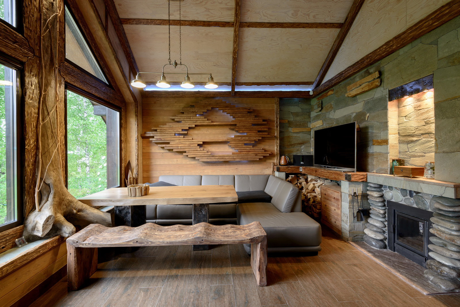 Частный спа-комплекс с стиле Шале