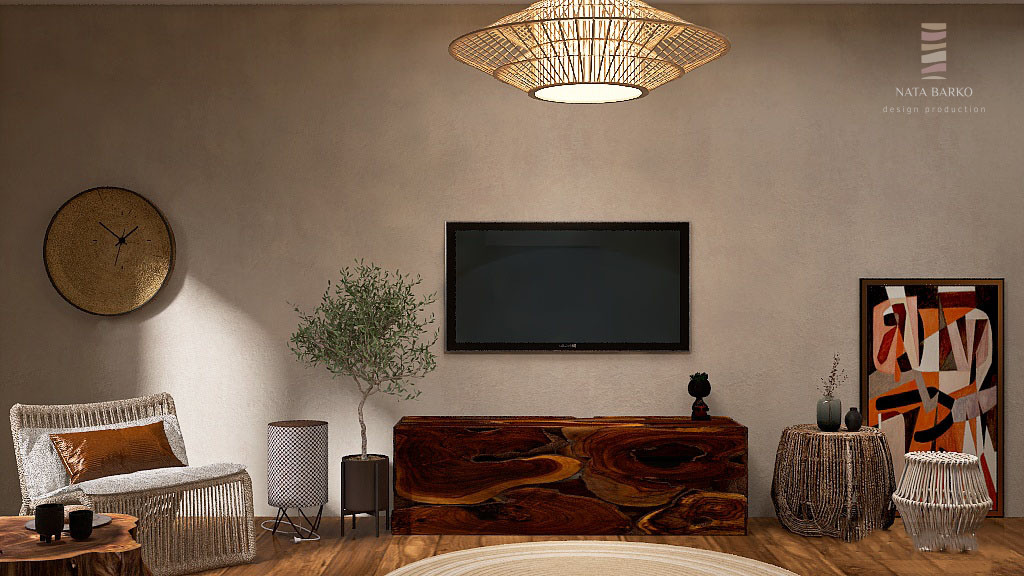 Дизайн проект спальни для ценителей экологичности