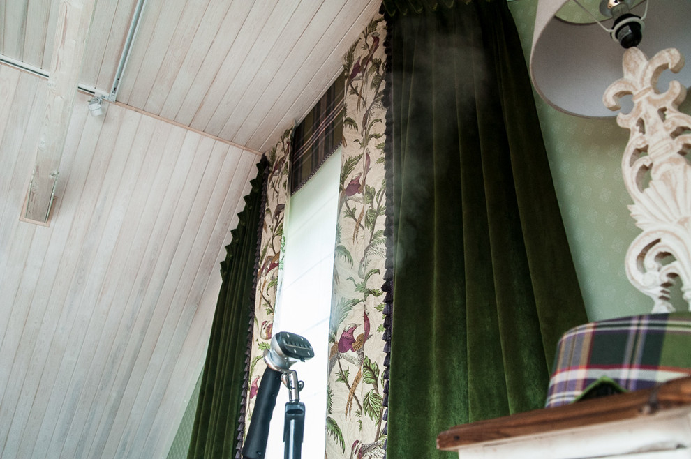 Дом с камином