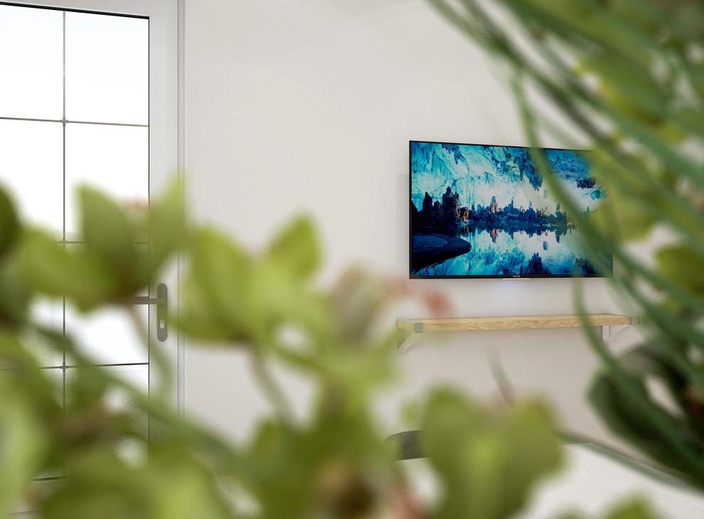 Дизайн проект двухкомнатной квартиры для молодой семьи