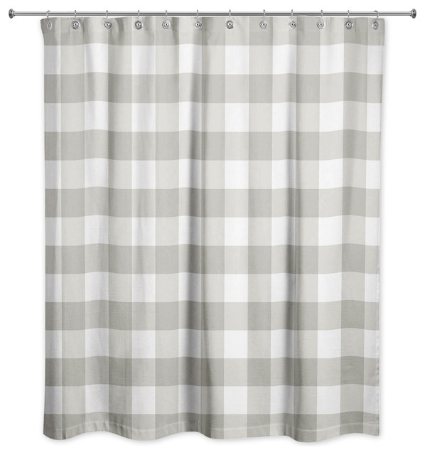 khaki shower curtain