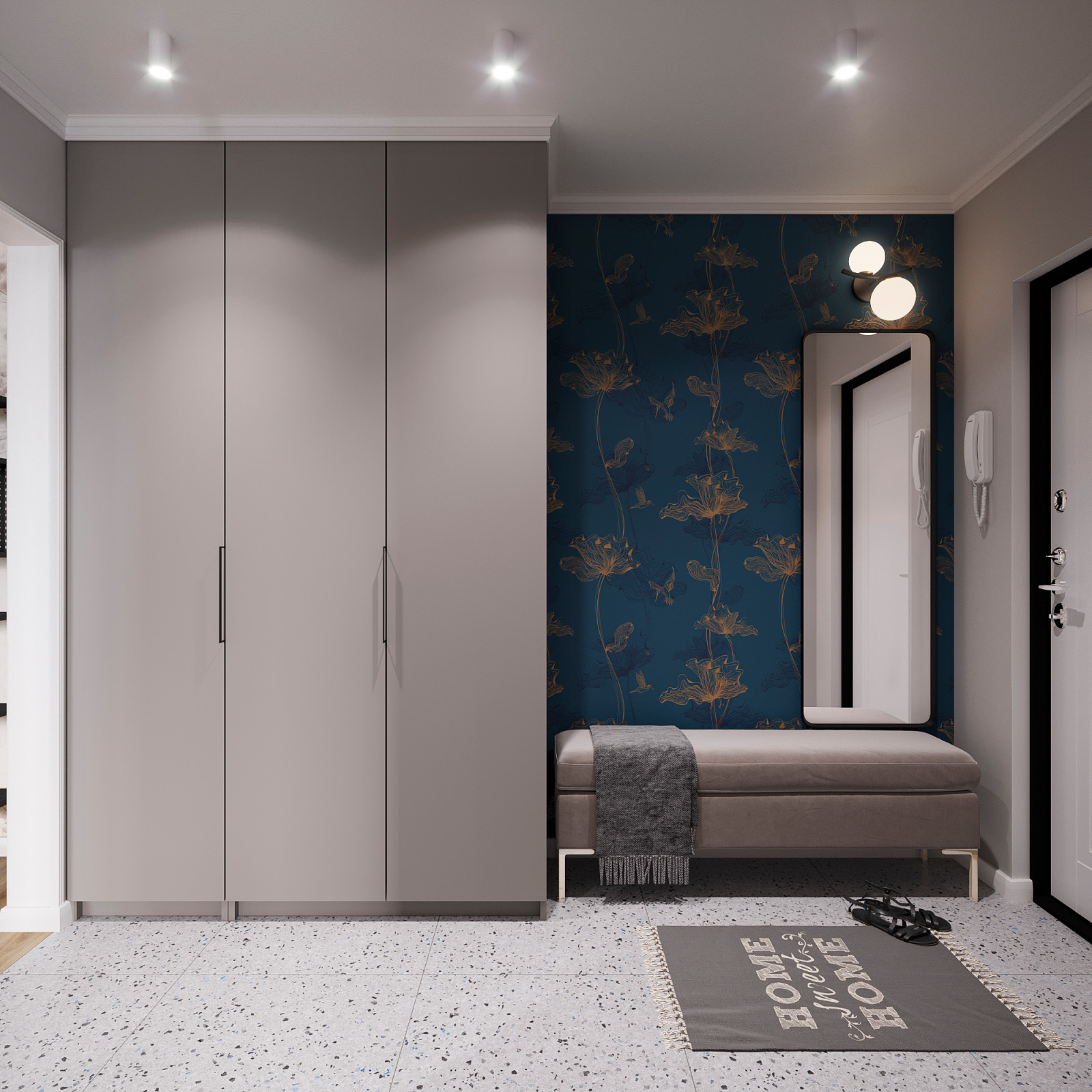 3х-комнатная квартира, 78 кв.м.