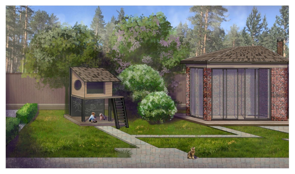 Проект благоустройства территории Сысерть 2021