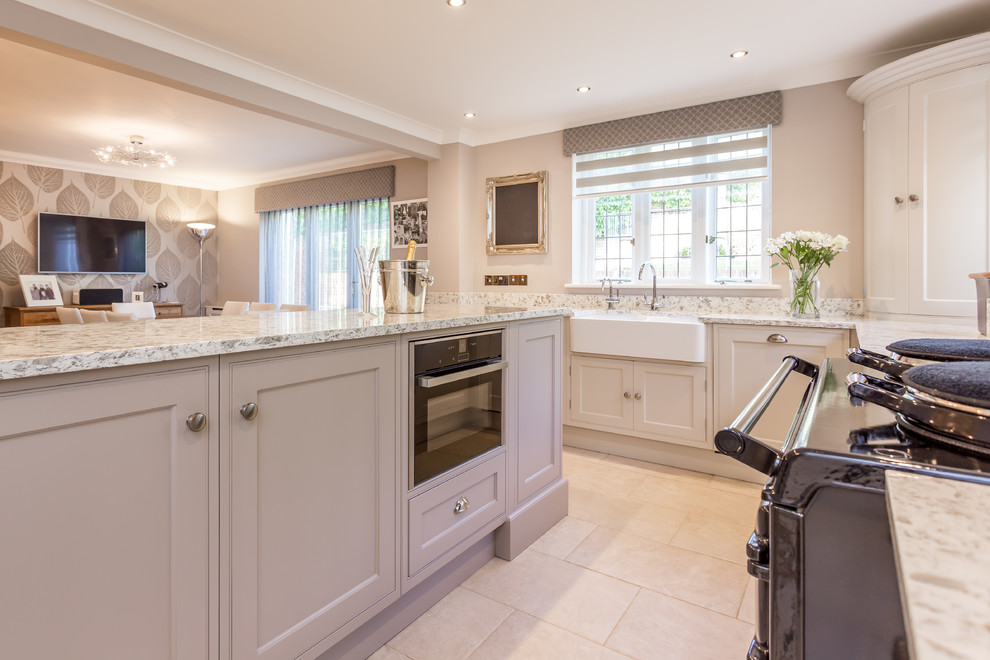 Design ideas for a traditional kitchen in Dorset.