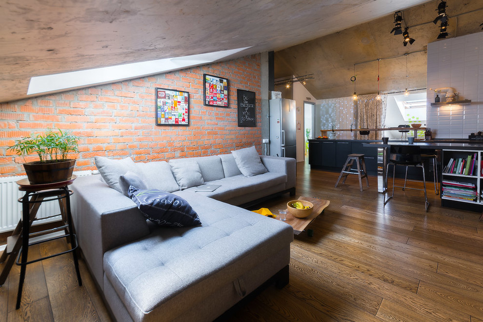 Лофт для друзей из рекламного агентства 2SHARP