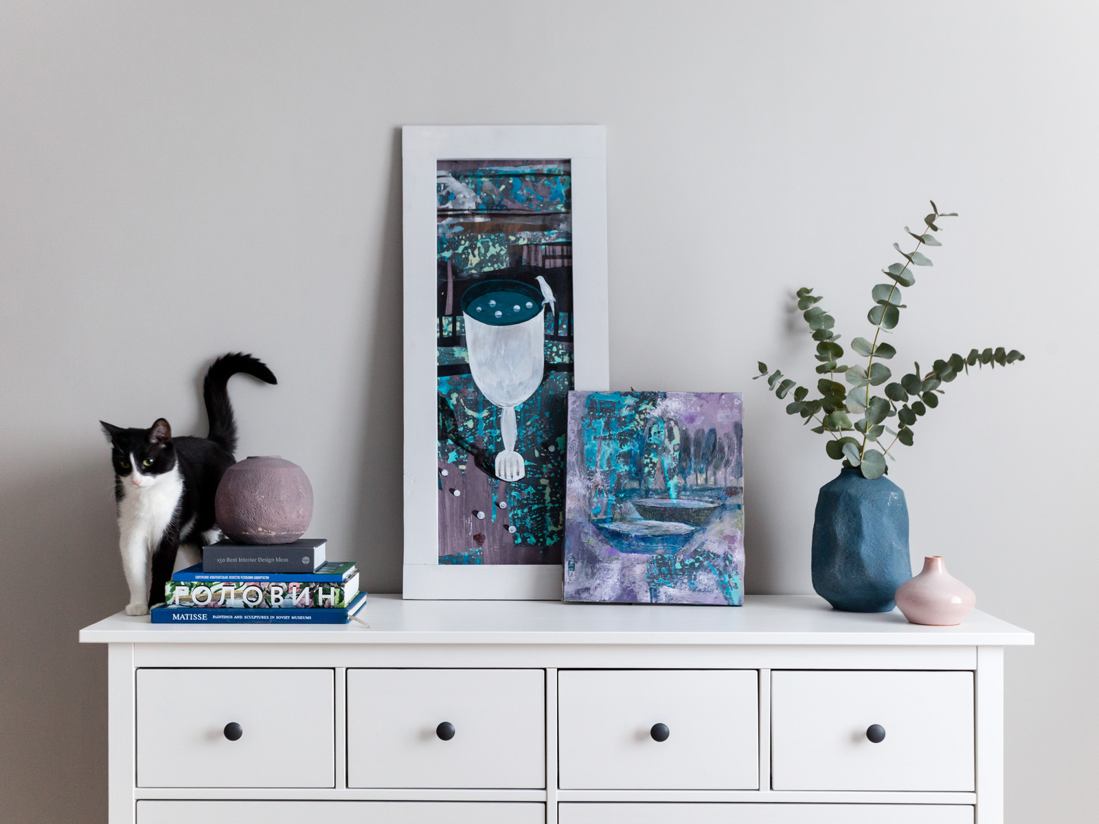 Картины для проекта Светланы Носовой на ул. Архитектора Рехмукова. г. Уфа