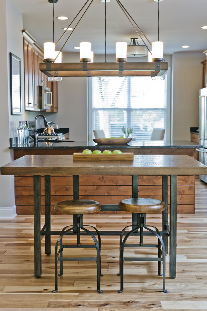 This is an example of an industrial kitchen in Chicago.