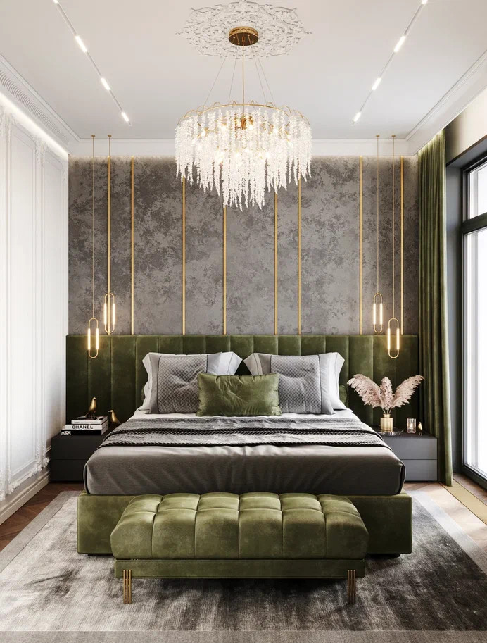 Интерьер с изысканным декором и обилием дерева