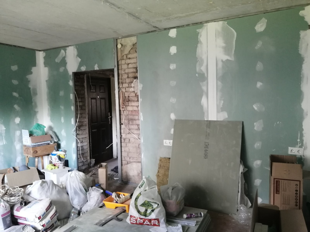 Маленькая однушка в старом фонде  "ДО и ПОСЛЕ"