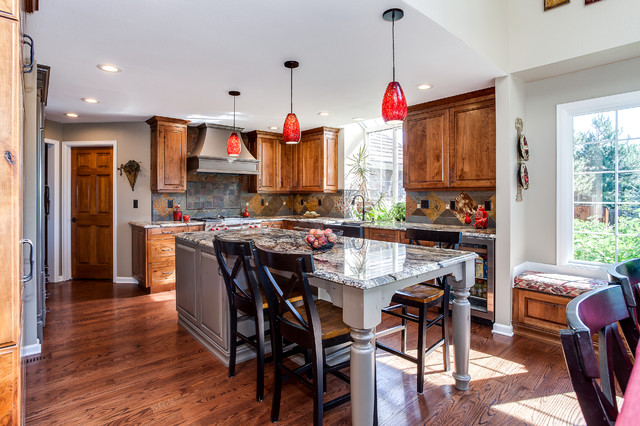 Arvada Colorado Kitchen Remodel Featuring a butlers pantry  