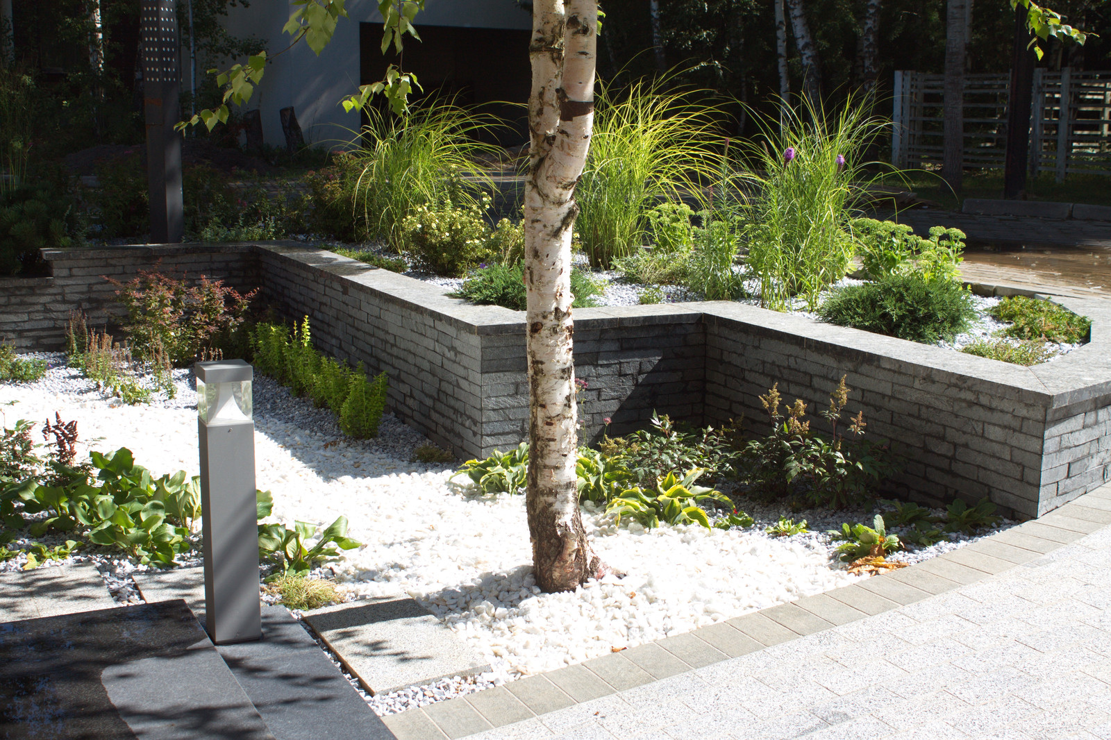 Малый сад у таунхауса