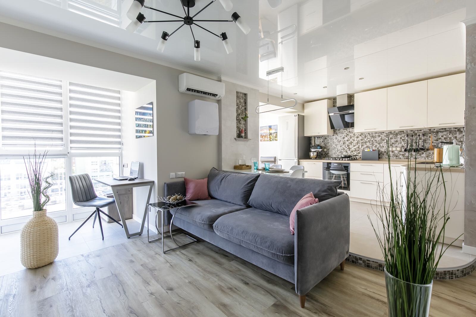 Красивый интерьер из убитой хрущёвки