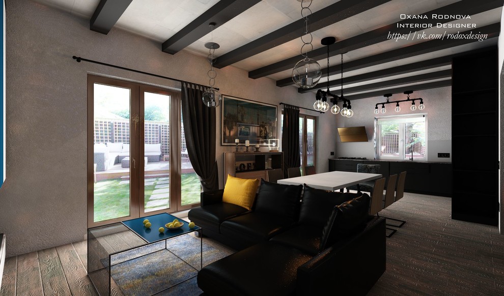 Кухня-студия in LOFT STYLE