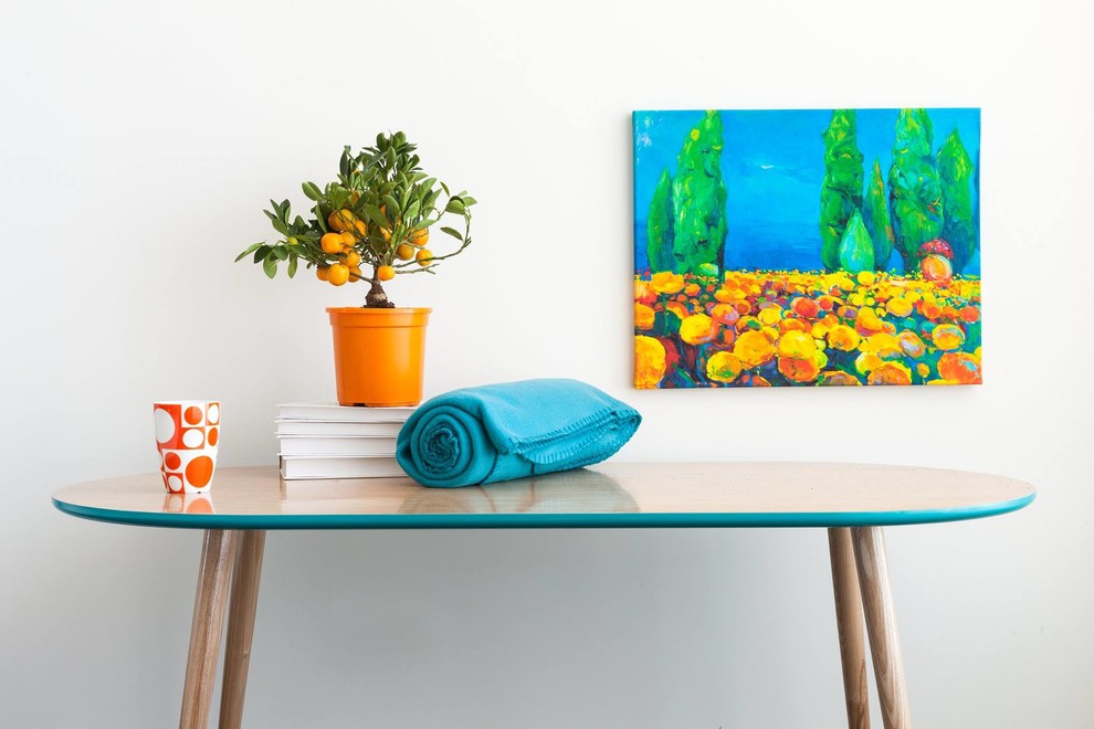 Cтолы Woodi в интерьере