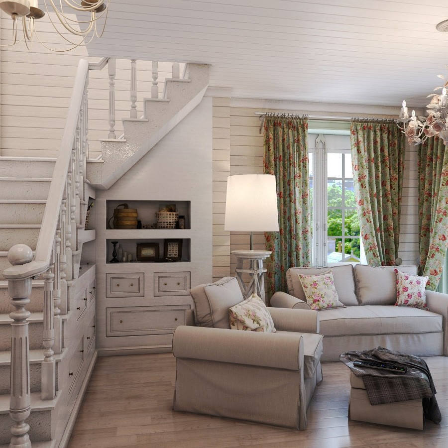 Дом из бруса.