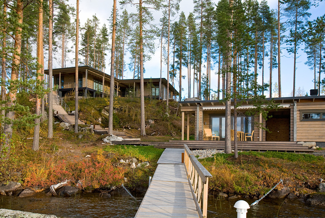 Деревянный Комплекс в Финляндии