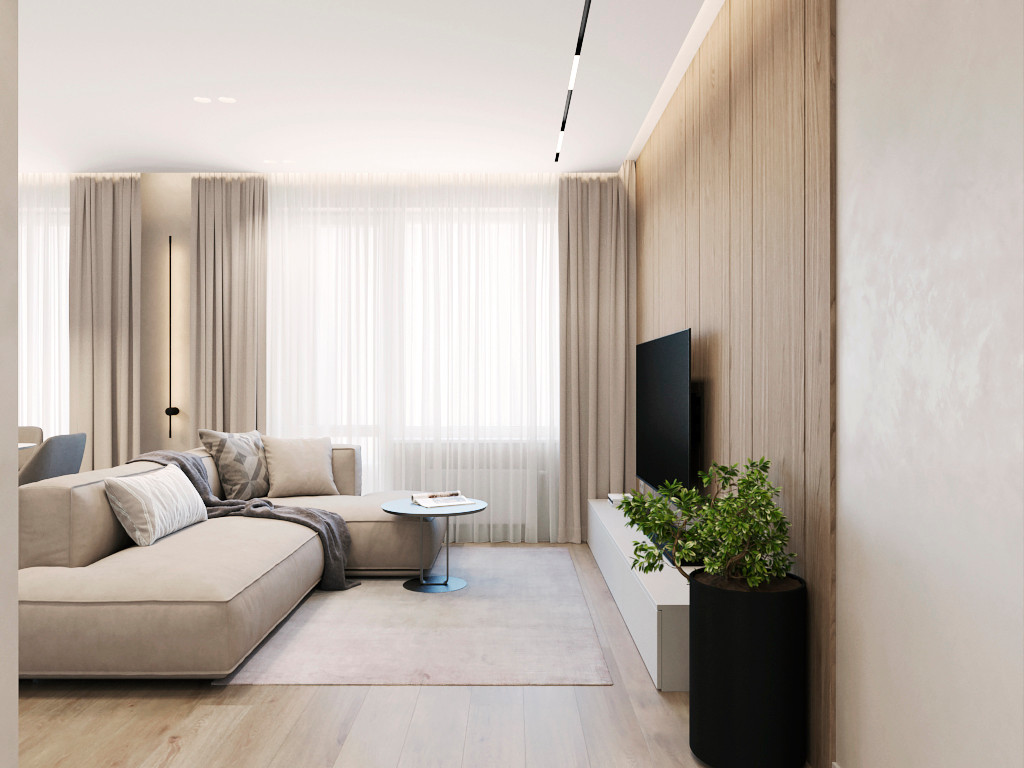 Проект кухни- гостиной