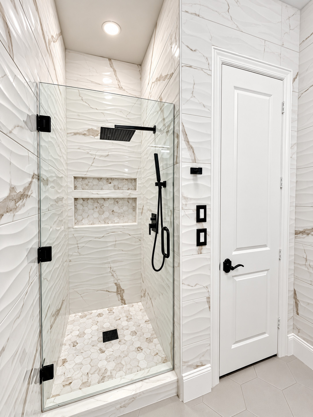 Modern/Contemporary Guest Bathroom Remodeling in Cypress, TX