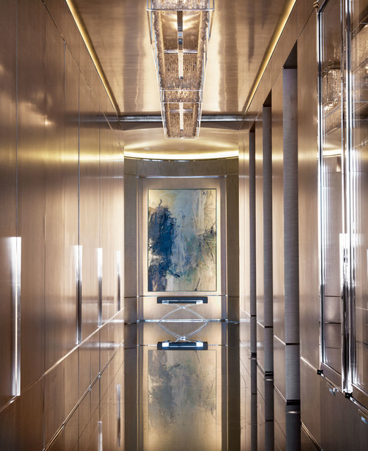 Millenium Tower Penthouse contemporary-hall