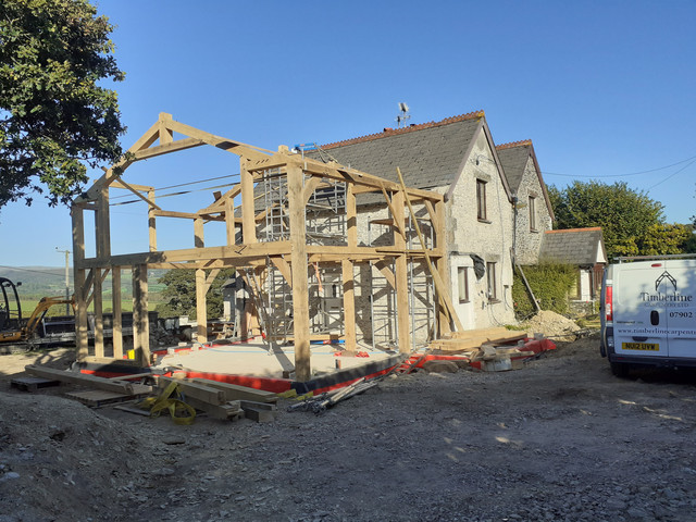 Two storey extension 