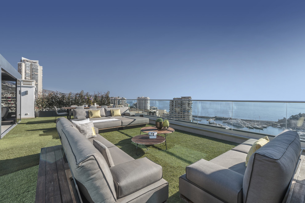 Interior design of a penthouse in Monte-Carlo