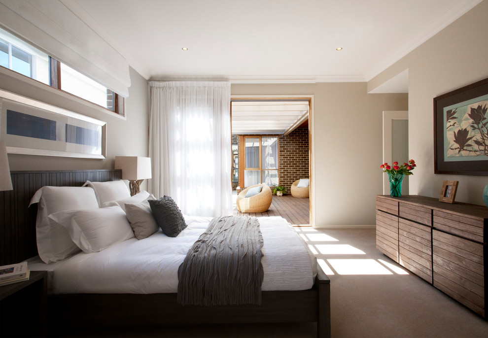 Bedroom in Melbourne.